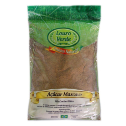 Açúcar Mascavo - Pacote 500g - Louro Verde