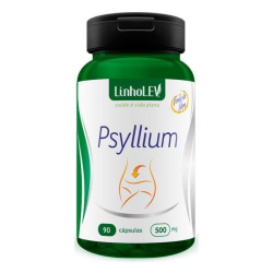 Psyllium - 90 cápsulas de 500mg - LinhoLev