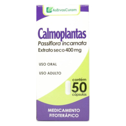Passiflora - 50 cápsulas de 400mg - Calmoplantas