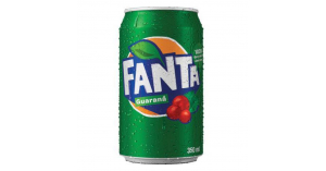 Bebidas Frias: Refrigerantes - Fanta Guaraná - Lata 350ml