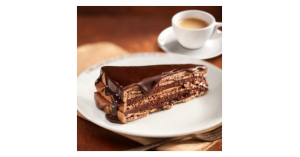 Promoção - Fatia de Bolo de Chocolate + Café com Leite Grande