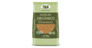 Açúcar Demerara Orgânico - Pacote 1Kg - Itajá