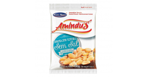 Amendoim Amíndu'S - Sem Sal - Pacote 100g - Santa Helena