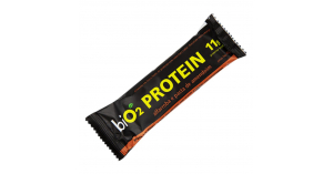 Protein Bar - Sabor Alfarroba + Amendoim - Pacote 40g - biO2