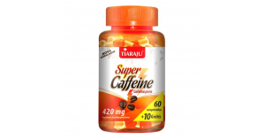 Super Caffeine - 60 cápsulas + 10 de 420mg - Tiaraju