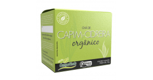 Chá de Capim-Cidreira Orgânico - 10 sachês de 10g - Campo Verde