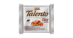 Chocolate Talento Diet - Tablete 25g - Garoto