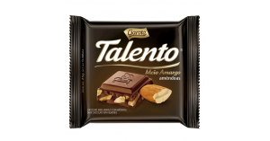 Chocolate Talento Meio Amargo Amendôas - Tablete 25g - Garoto