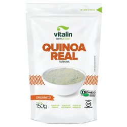 Farinha de Quinoa Real Orgânica - Pacote 150g - Vitalin