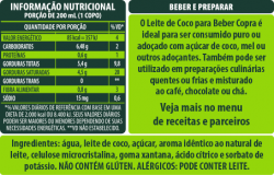 Leite de Coco para Beber - Garrafa 900ml - Copra Alimentos
