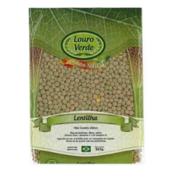 Lentilha - Pacote 500g - Louro Verde