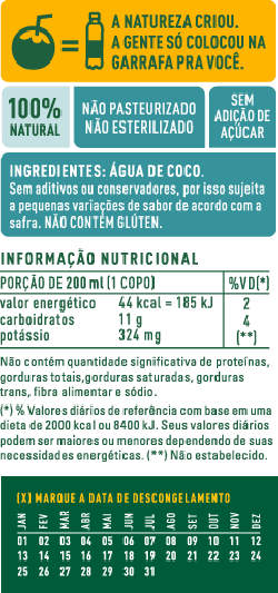 Água de Coco - Garrafa 500ml - Coco Legal